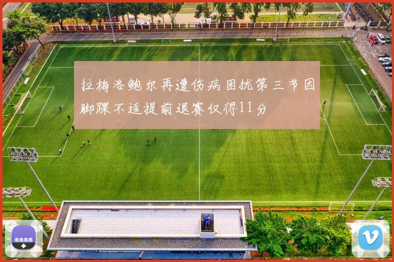 拉梅洛鲍尔再遭伤病困扰第三节因脚踝不适提前退赛仅得11分